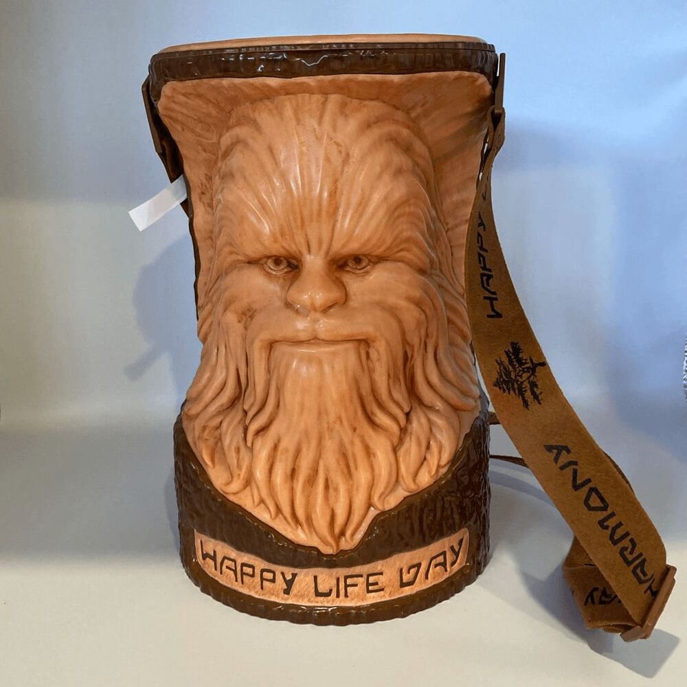Disney Parks Star Wars Chewbacca Happy Life Day Popcorn Bucket